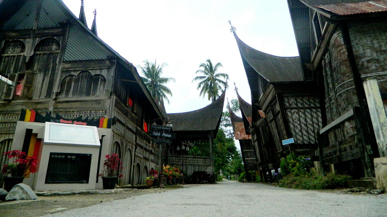 Rumah gadang di Kawasan Saribu Rumah Gadang Solok Selatan, Sumatera Barat. (Liputan6.com/ Novia Harlina)