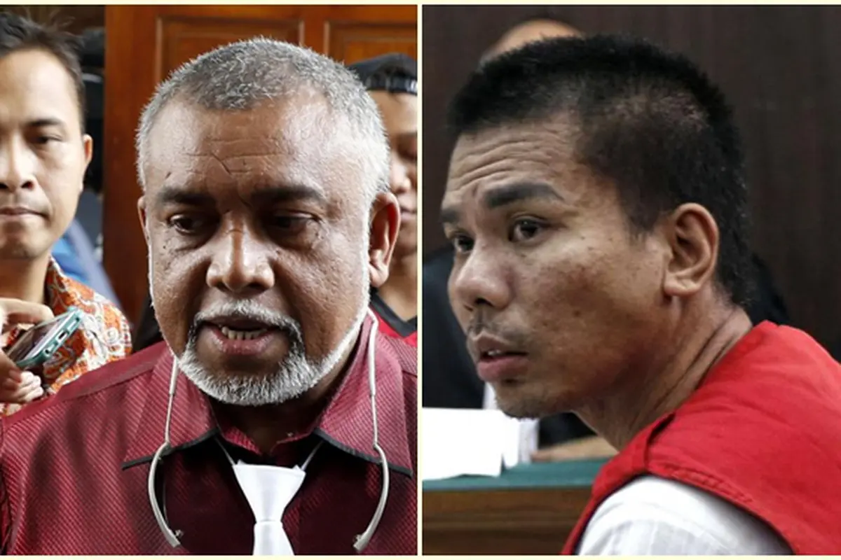 [Bintang] Robb Abbas dan kuasa hukumnya Peter Ell