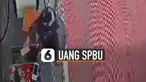 Saat kejadian itu juga tidak terlihat petugas spbu yang sedang berjaga.