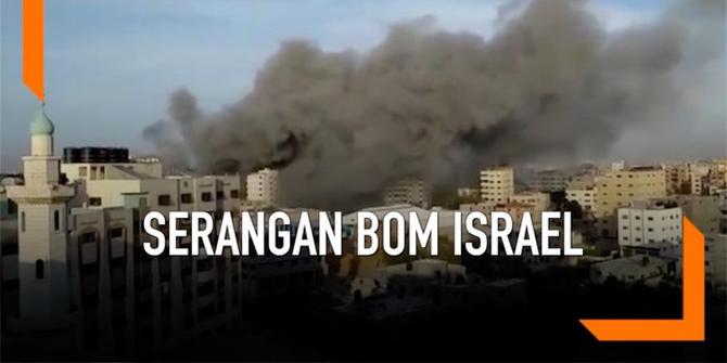 VIDEO: Israel Bombardir Gaza, 20 Warga Palestina Tewas