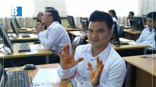 tinggalkan pernikahan demi tes cpns (foto: Twitter/ @BKNgoid)