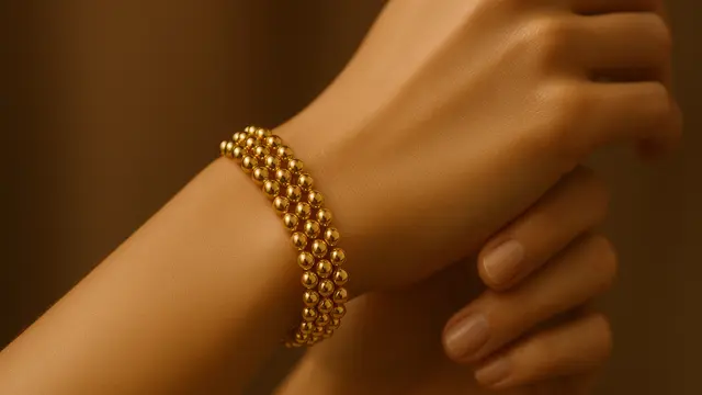 Model Gelang Emas Bertumpuk 2 Gram