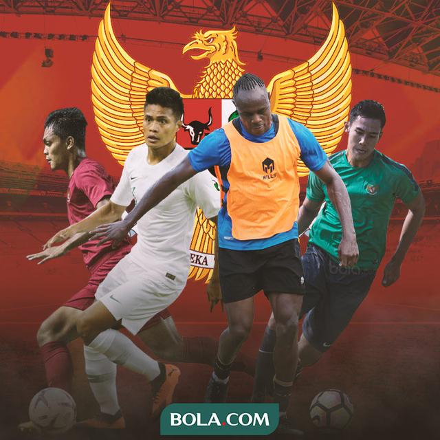 Timnas Indonesia - Rachmat Irianto, Fachrudin Aryanto, Victor Igbonefo, Ryuji Utomo