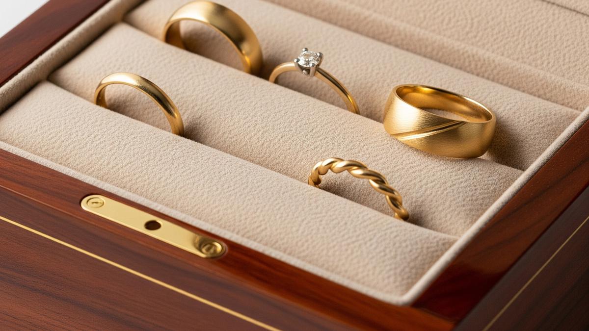 8 Pesona Model Cincin Emas Bulat untuk Tampilan Elegan