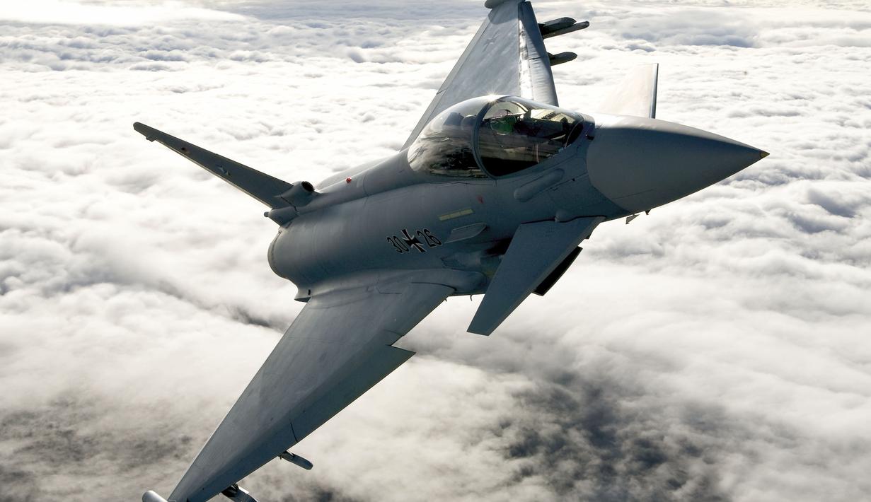 Kelebihannya adalah pada berat yang ringan dan mesin yang mampu mendukung pesawat bergerak cepat (Dokumentasi Eurofighter)