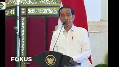 Presiden Jokowi dalam sambutannya menjelaskan, pemerintah saat ini masih fokus untuk melanjutkan pembangunan infrastruktur guna mempermudah para petani untuk menjual hasil pertanian.