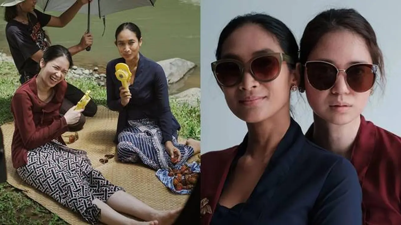 Adu Akting, Ini 6 Potret Happy Salma dan Laura Basuki di Film Before, Now & Then
