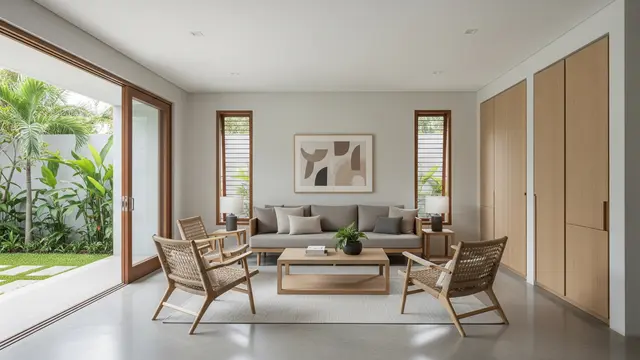 Interior Depan Rumah Minimalis Modern