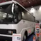 Bus Banteng milik Bambang Tri Soepandji saat dipamerkan di Incubus 2018 di JIEXPO Kemayoran (Yurike/Liputan6.com)