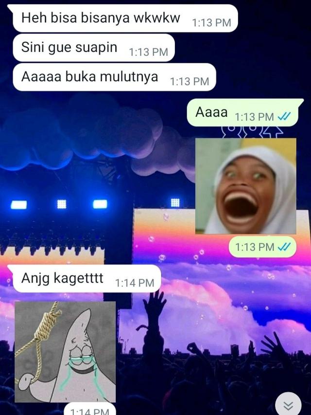 6 Chat Makan Virtual Bareng Pacar Ini Bikin Ngakak, Gagal Romantis