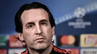 Pelatih Paris Saint-Germain (PSG), Unai Emery. (AFP/Philippe Lopez)