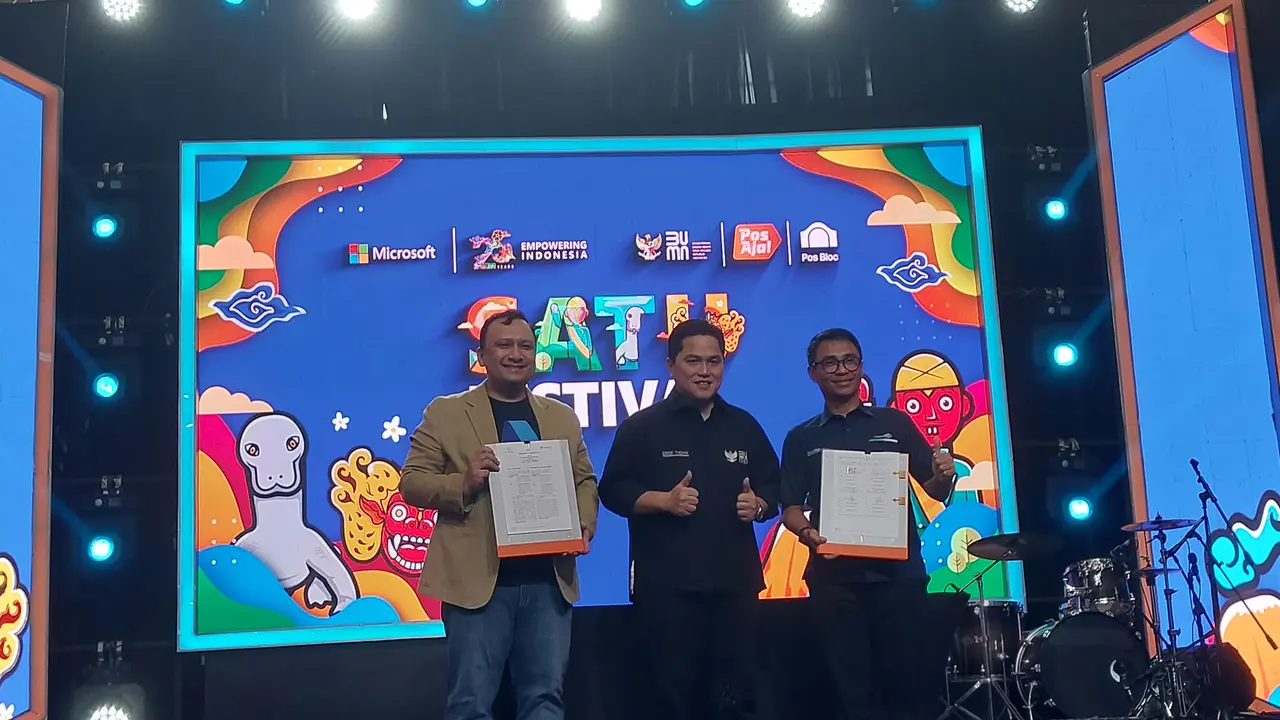 Menteri BUMN Erick Thohir sambut positif kerja sama antara PT Pos Indonesia dan perusahaan teknologi Microsoft. Menurutnya itu jadi bukti kalau BUMN bukanlan menara gading yang tak bisa digapai.