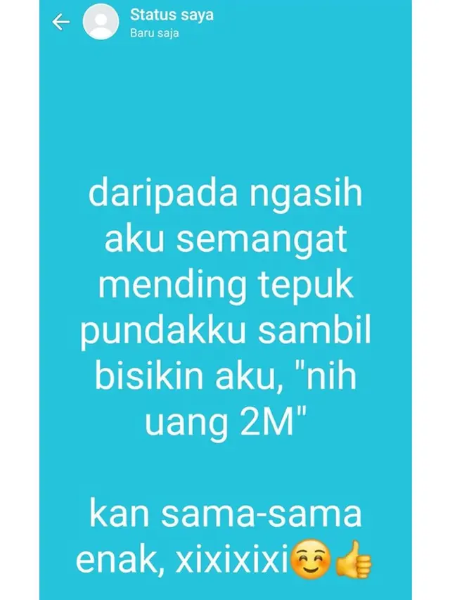 6 Status WhatsApp Butuh Duit Ini Kocak Sekaligus Bikin Geleng-geleng