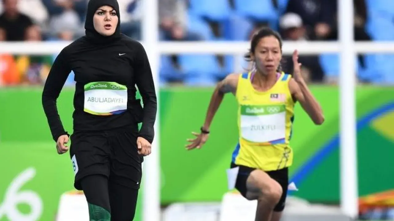 hijab, atlet berhijab