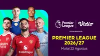 Pertandingan Premier League 2026/27 di Vidio. (doc. vidio)
