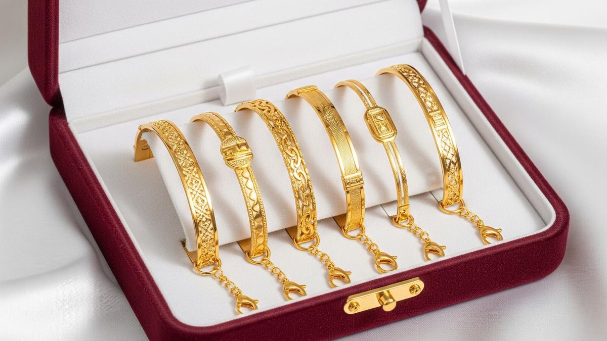 12 Model Gelang Emas 24 Karat 5 Gram Paling Awet dan Kekinian 2025, Investasi Elegan