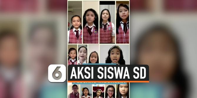 VIDEO: Aksi Puluhan Siswa SDK 11 Penabur Ini Patut Dicontoh