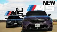 Perbandingan Mengejutkan antara BMW M5 Generasi Terbaru dengan Pendahulunya
