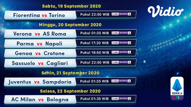 Jadwal Serie A