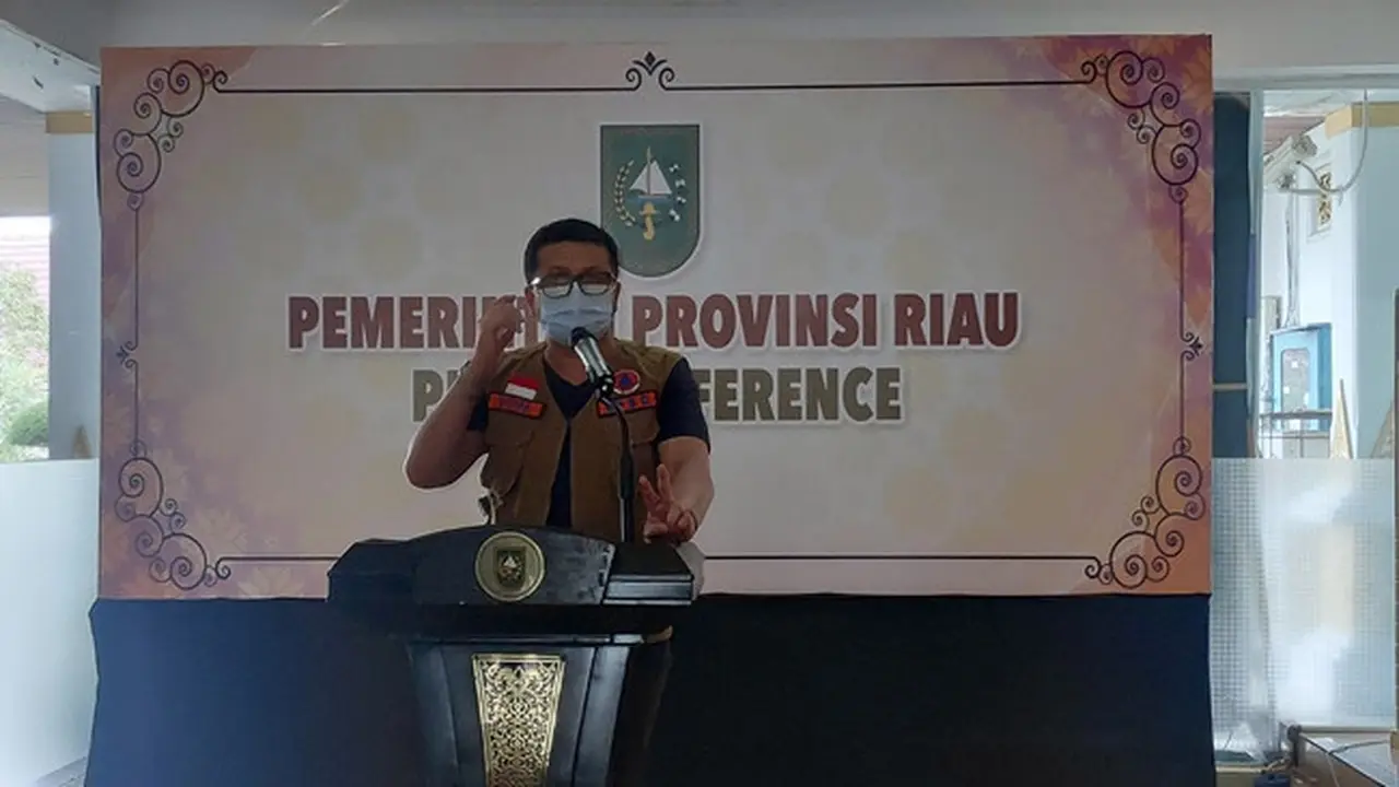 Juru Bicara Satgas Covid-19 di Riau, dr Indra Yovi.