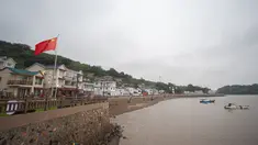 Pemandangan Desa Shatangwan, Xiangshan, Kota Ningbo, Provinsi Zhejiang, China, 16 September 2020. Memiliki sejarah selama lebih dari 400 tahun, desa nelayan Shatangwan dalam beberapa tahun terakhir mengembangkan pariwisata ekologi yang memanfaatkan lingkungan sekitar. (Xinhua/Jiang Han)
