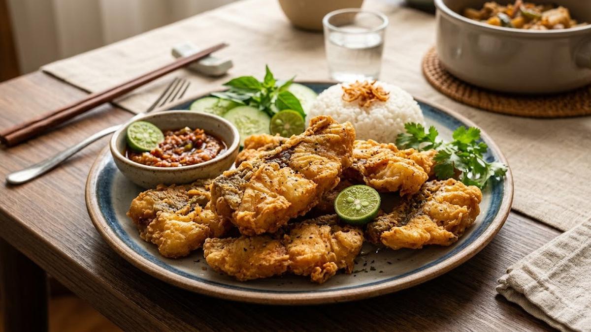 Resep Kakap Goreng Non MSG yang Renyah dan Gurih Alami