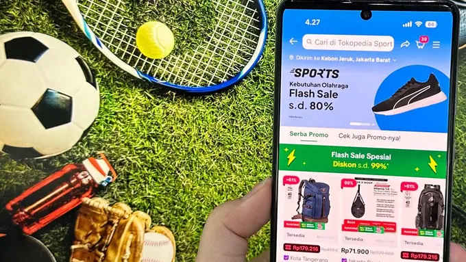 Tokopedia dan ShopTokopedia turut memeriahkan Hari Olahraga Nasional 2024.