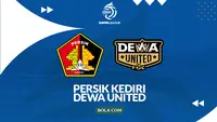 Cover prediksi Persik Kediri Vs Dewa United - BRI Super League. (Bola.com/Gregah Nurikhsani)