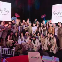Intip gaya para seleb di suprise party Raffi Ahmad dan Nagita Slavina (@raffinagita1717)