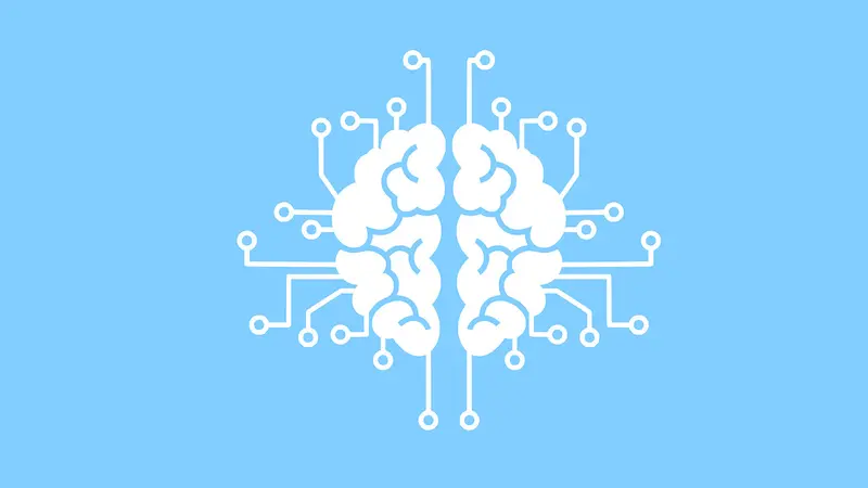 Ilustrasi Machine Learning, Deep Learning, Artificial Intelligence, Kecerdasan Buatan
