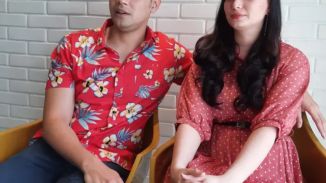 Asmirandah dan Jonas Rivanno. (Foto: Wayan Diananto)