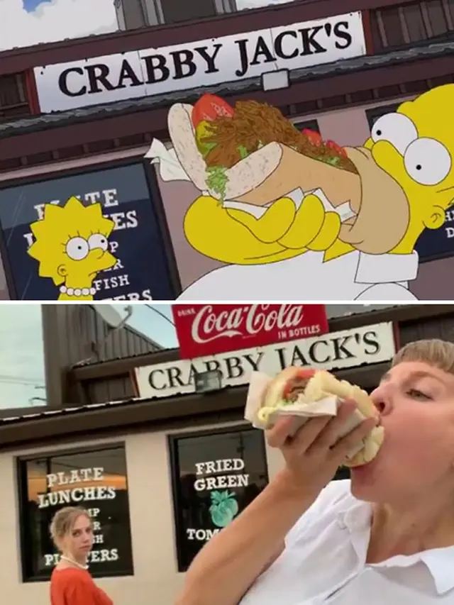 Turis Ini Keliling Lokasi Film ‘The Simpsons’, 6 Potretnya Kocak Banget