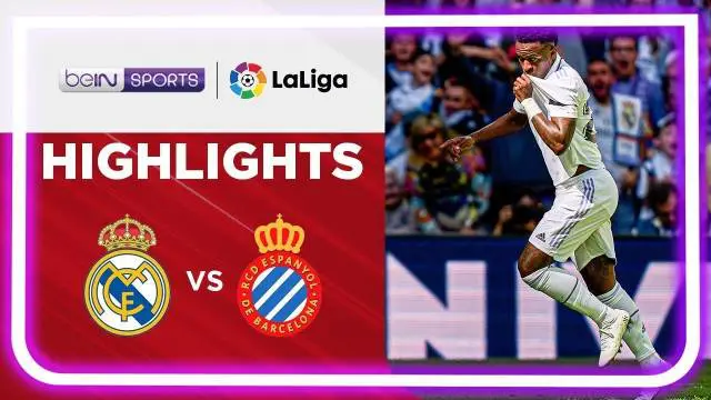 Berita video highlights laga pekan ke-25 Liga Spanyol (LaLiga) 2022/2023 antara Real Madrid melawan Espanyol yang berakhir dengan skor 3-1, Sabtu (11/3/2023) malam hari WIB.