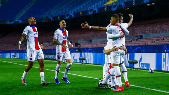FOTO: PSG Permalukan Barcelona di Camp Nou