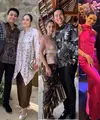 Outfit Pasangan Artis Hadir Kondangan Bunga Citra Lestari. [Instagram]