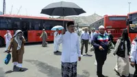 Bus Shalawat Kembali Beroperasi, Menag Kunjungi Terminal Syeib Amir