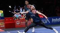 Ganda putra Fajar Alfian/Muhammad Rian Ardianto tersingkir di semifinal Indonesia Open 2025. Fajar/Rian kalah dari pasangan&nbsp;Korea Selatan Kim Won Ho/Seo Seung Jae&nbsp;18-21, 21-19, dan 21-23 di Istora Senayan, Jakarta, Sabtu (7/6).&nbsp;(foto: PBSI)
&nbsp;