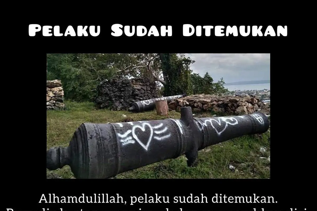 Arie Kriting Temukan Pelaku Vandalisme Peninggalan Sejarah di Tanah Buton, Ternyata Masih di Bawah Umur
