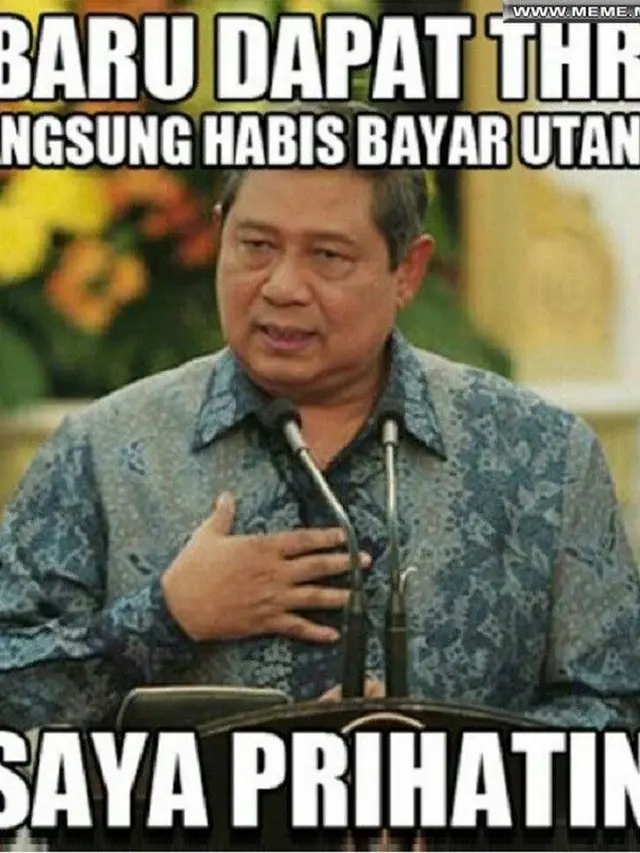 Meme THR Habis