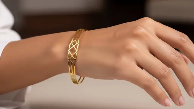Model Gelang Emas Bangle Tipis Terbaru 2026
