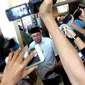 Gubernur Bengkulu non aktif Ridwan Mukti dijadwalkan menjalani sidang perdana pada Kamis 12 Oktober 2017 di PN Tipikor Kota Bengkulu (Liputan6.com/Yuliardi Hardjo) 