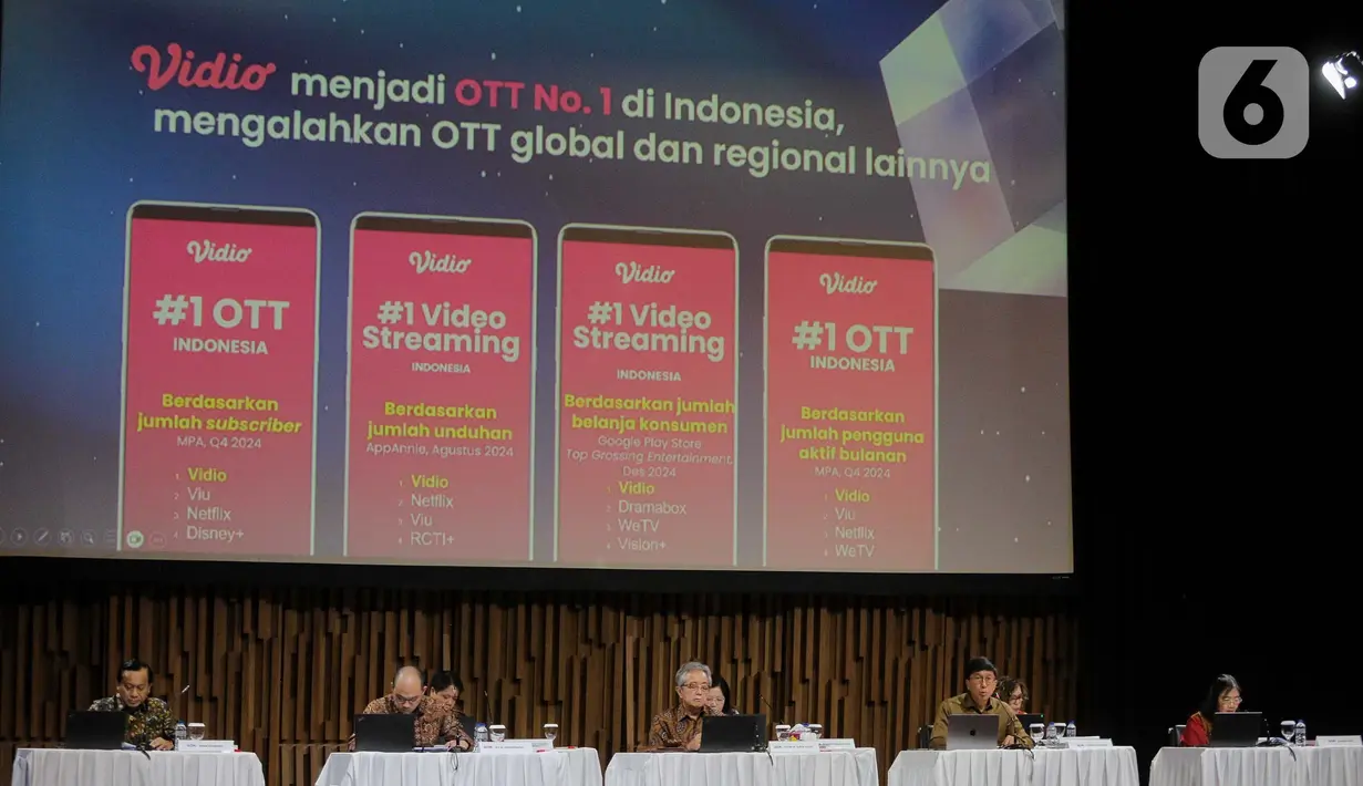 Pembagian deviden dari entitas Grup Emtek berasal dari laba bersih tahun buku 2024 dan sisanya dari laba ditahan SCMA. (Liputan6.com/Herman Zakharia)