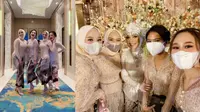 7 Potret Penampilan Bridesmaid di Acara Pernikahan Lesty Kejora dan Rizky Billar