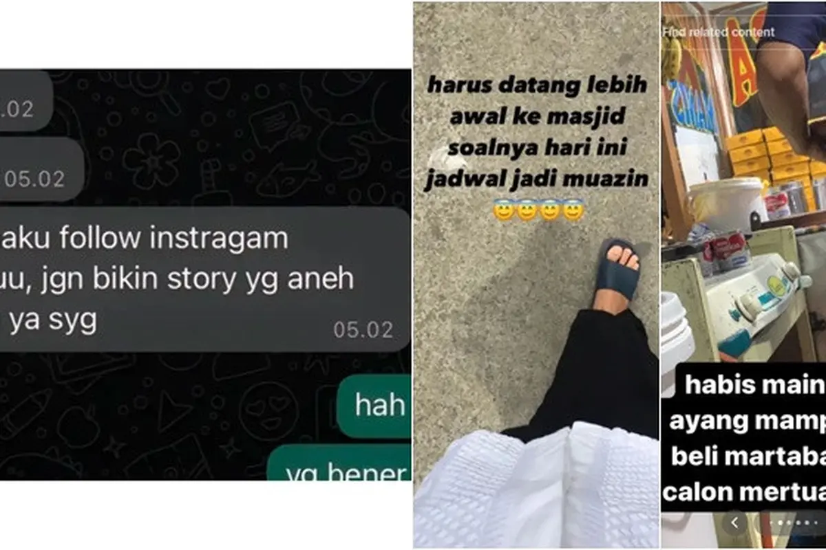 Diikuti Calon Mertua di Medsos, 6 Unggahan Cowok Ini Mendadak Jadi Lebih Baik