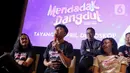 Jablay merupakan sebuah lagu ikonik yang akan dibawakan ulang oleh Anya Geraldine sebagai bagian dari soundtrack film. (Liputan6.com/Herman Zakharia)