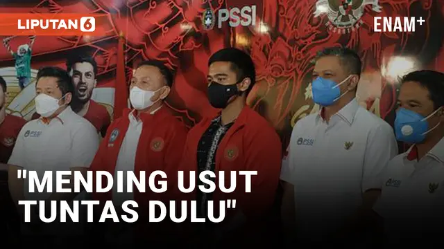 Kaesang Tolak Jadi Ketum PSSI, Pilih Fokus Tragedi Kanjuruhan