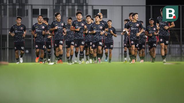 Foto: Persija Jakarta Terus Bersiap Jelang Laga Pamungkas BRI Liga 1 2022/2023 Melawan PSS Sleman