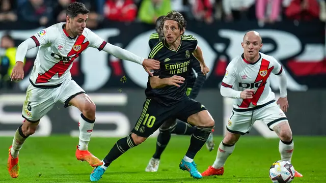 Real Madrid Kalah dari Rayo Vallecano di Liga Spanyol