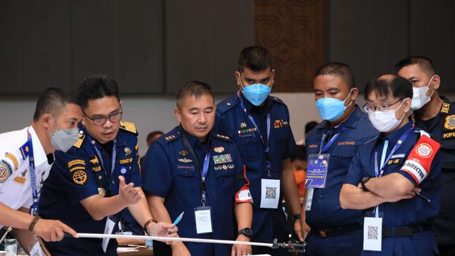 Indonesia, Filipina, dan Jepang lakukan finalisasi skenario latihan penanganan tumpahan minyak di laut (Regional Marpolex) di Makassar