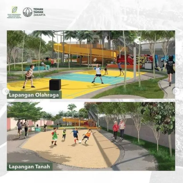 Anies Baswedan Bagikan Desain Taman Maju Bersama di Jakarta, Bisa untuk Kendalikan Banjir